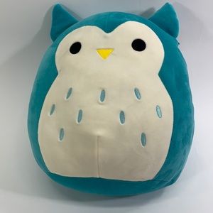Squishmallows 12” Winston Teal Owl Plush